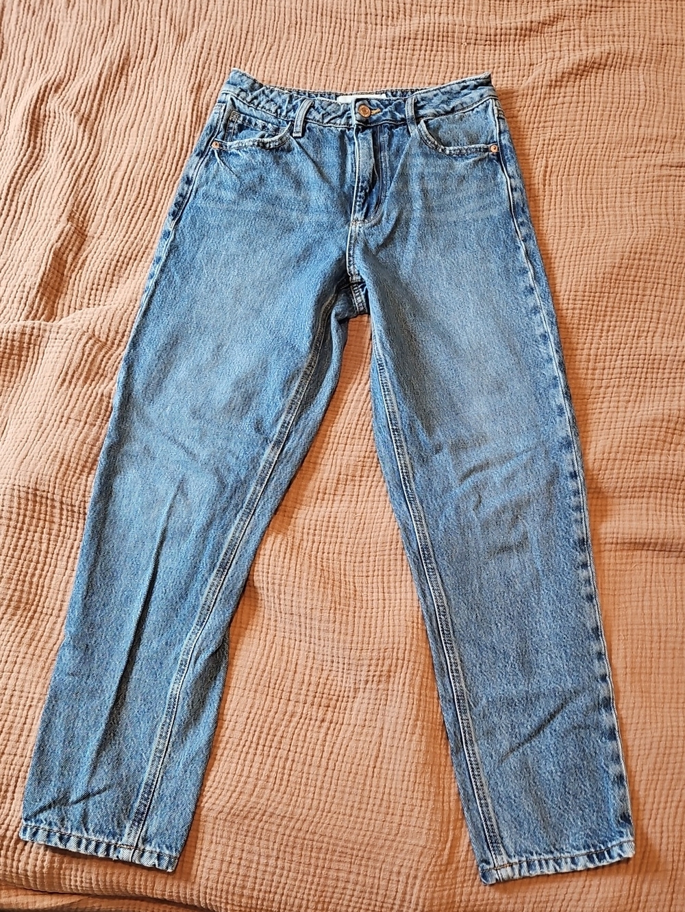 Dynamite Claudia Light Blue Denim Mom Jeans